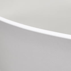 Стул для балкона GENIUS (mod 75) металл/пластик, 46x56x84cм, белый/черные ножки