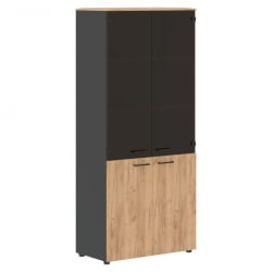 Шкаф комбинированный ДЖАИ ДЖХC 85.2 Дуб Бофорд Антрацит / JAY JHC