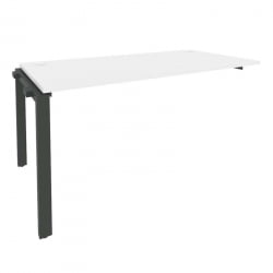 Наборный элемент рабочей станции на П-образном м/к ONIX O.MP-1.NRS-4.8 Белый Бриллиант/Антрацит