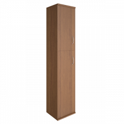 Шкаф высокий узкий левый Riva А.СУ-1.8 Л Орех Гварнери