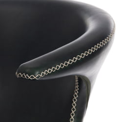 Стул барный FLAIR BAR (mod. 9018) экокожа/металл, 60 х 56 х 106 см , зеленый 14/черный