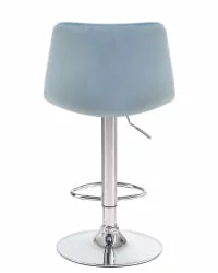 Стул барный DOBRIN TAILOR Пудрово-голубой велюр MJ9-74