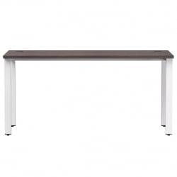 Стол прямой на металлокаркасе, опоры 90 гр Everprof EVO 254S008 Дуб Пасадена Белый
