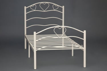 Кровать ROXIE 90*200 см (Single bed), белый (White)
