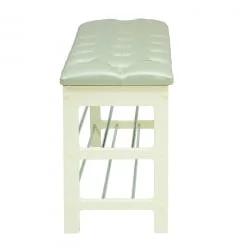 Банкетка Грейс Молочный дуб Белый