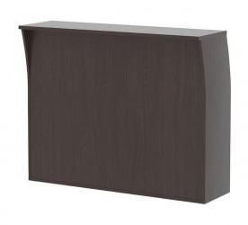 Стойка ресепшн прямая ИМАГО РС-3 ПC-3 Венге Магия / IMAGO PC-3