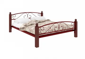 Кровать Вероника Lux Plus 1400х1900 Красная