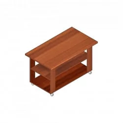 Стол журнальный Р.СЖ Орех Гепланкт