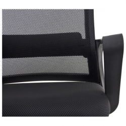Кресло Басиc CХ-698 сетка/ткань ТВ черное / Basic CH-698 TW