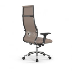 Кресло руководителя Мetta L 1m 46/4D Infinity Easy Clean (MPES) Комплект 8 Темно-бежевое