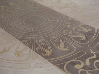 Стеклянный журнальный стол Агат 33.10 Кена-Фреска Невада