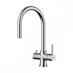 Смеситель Омоикири Акита-С-C Латунь/Хром / Omoikiri Akita-S-C