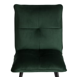 Стул обеденный Sweet LT, велюр, Deep Forest (изумруд), 41х55х88 см