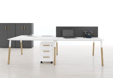 Тумба для оргтехники Forta FPS 806 Черный графит