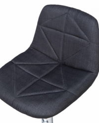 Стул барный ДОБРИН ДИНА (черный) 2 шт / DOBRIN DINA