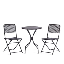 Стол для балкона Secret De Maison Villa стальной сплав, D59х70см, черный