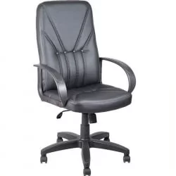 Кресло AV 101 (аналог Менежер), кож.зам. Черный