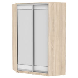 Шкаф-купе ЙА-230х1400-568-2(ДСС-Белый-Д2Д2) / YA-230х1400-568-2(ДСС-Белый-D2D2)