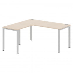 Стол угловой КСТЕН-С60 КСС6CТ 1615 Бук Тиара Серый / XTEN-S60 XS6CT