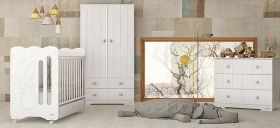 Кровать Micuna Copito 120x60 White