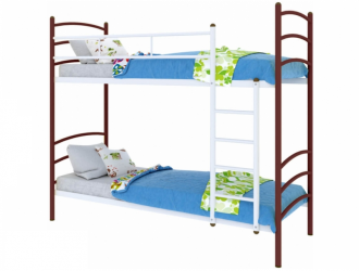 Кровать двухъярусная Милана Duo 800х2000 Коричневая