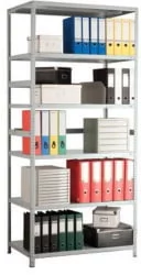 Стеллаж MS 200/100х30/6 (MS-3-2010-6) Серый