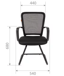 Кресло для посетителей Chairman 698V Оранжевый