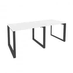 Рабочая станция на О-образном м/к ONIX O.MO-RS-2.1.8 Белый Бриллиант/Антрацит