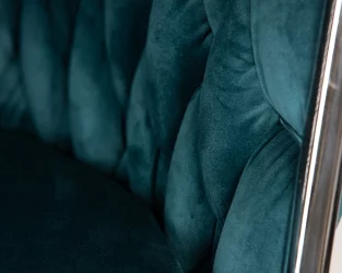 Стул барный DOBRIN MARCEL Морской волны велюр MJ9-99