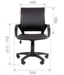 Кресло оператора CHAIRMAN 696 ЭКО Черный