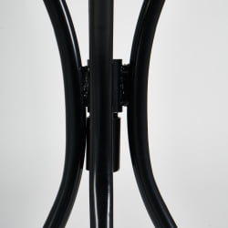 Стол Secret de Maison ROMEO (mod. PL08-7451RV) металл, 60*72см, черный /плитка 