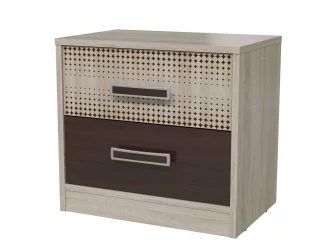 Тумба прикроватная Румба 4-0924 Дуб Сонома Венге