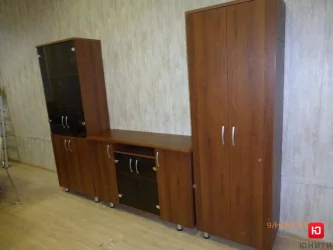 Шкаф для одежды со штангой Лидер 82.11 Орех Пегас