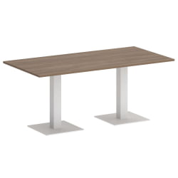 Стол прямоугольный HOME OFFICE VR.SP-5-180.2 Дуб Аризона/Белый металл