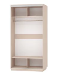 Шкаф-купе белый Экспресс Хит Комби Белый снег