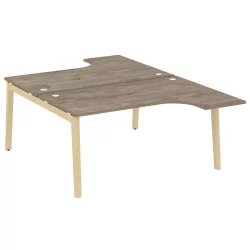 Рабочая станция ONIX WOOD OW.D.SA-4 Тиквуд Темный/Светлый