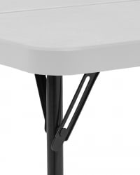 Комплект раскладного стола и стульев Кейт белый