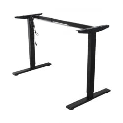 Подстолье для стола с электроприводом и регулировкой высоты 1 мотор, память 3 уровня высоты, черный