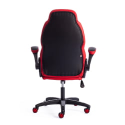 Кресло BAZUKA кож/зам, черный/красный, 36-6/36-6/06/36-161