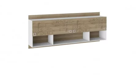 Шкаф настенный Оксфорд ТД-139.12.21 Ривьера Белый с рисунком