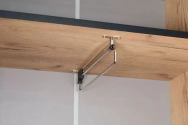 Шкаф двухстворчатый Ольга-Лофт 3 Дуб Крафт золотой Темно-серый