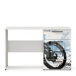 Стол Мотокросс ЛД 535.060.000 Серый шелк с фотопечатью
