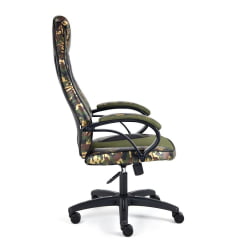Кресло RACER GT MILITARY кож/зам/ткань, хаки/хаки, TW 28