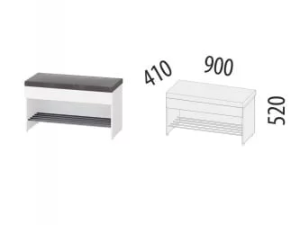 Банкетка Денвер 400.05