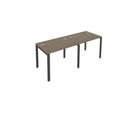 Рабочая станция на 2 раб.места Metal System Б.СМ-2.1 Вяз/Антрацит