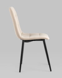 Стул Oliver велюр Бежевый