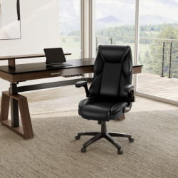 Эргономичное компьютерное кресло Еурека ОC11-Б, черное / Eureka OC11-B,