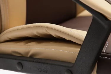 Кресло руководителя Twister коричневый+бежевый