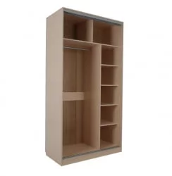 Шкаф-купе Рио 1-600 бабочки Дуб млечный