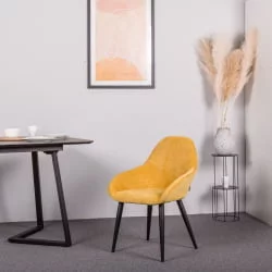 Стул Kent Желт/Черный